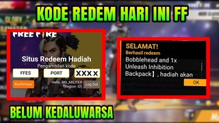 KODE REDEM FREE FIRE TERBARU 2021 HARI INI | KODE REDEM FF HARI INI