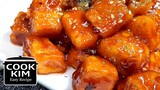 Sweet, spicy & Crunchy tofu(Dubu gangjeong), 매콤달콤한 두부강정