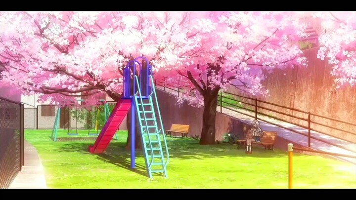 Cherry Blossom (Beautiful Anime Spring Scenery)