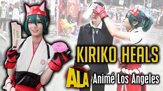Overwatch - Kiriko Heals Anime Los Angeles 2023 ft. Lucky Lai