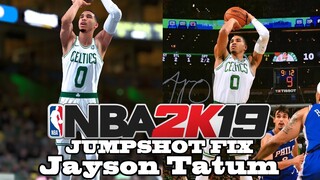 Jayson Tatum Jumpshot Fix NBA 2k19