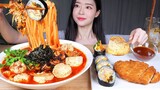 [Mukbang TV] - Mì udon của người Hàn, Canh đậu hũ non mì udon | ASRM