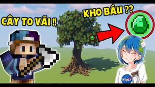 THỬ THÁCH SINH TỒN TRÊN HÒN ĐẢO BÍ ẨN CÓ CÁI CÂY KHỔNG LỒ TRONG MINECRAFT !! *BÍ ẨN VÃI NỒI*