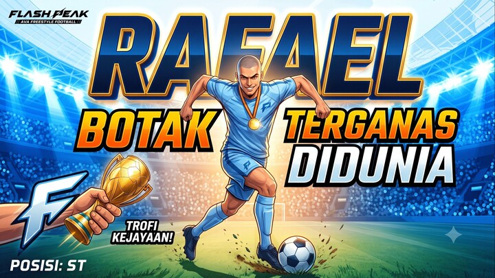 Striker baru si BOTAK TERGANASS!! || Rafael mendominasi!!! || Flashpeak gameplay