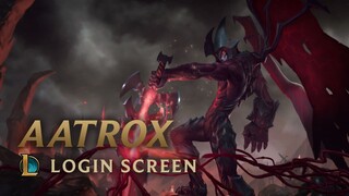 Aatrox, the Darkin Blade | Login Screen - League of Legends