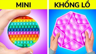 NHỎ XÍU VS KHỔNG LỒ | Đồ Chơi Thư Giãn Dễ Thương Và Cách Giúp Bé Vui Chơi