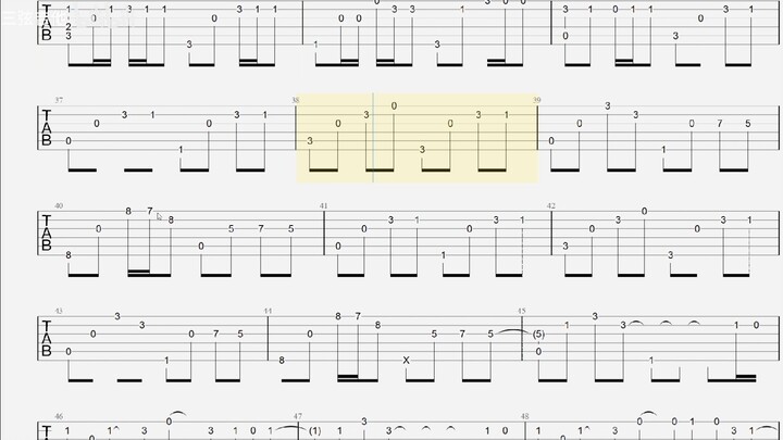 [Fingerstyle Guitar Tab]--"Heart Doing" super simple fingerstyle tab for beginners as long as you ha