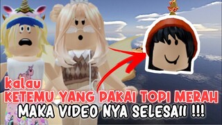 CHALLENGE LAGII!! KALAU KETEMU YANG PAKAI TOPI WARNA MERAH SEBANYAK 5× MAKA VIDEO NYA SELESAI!😲