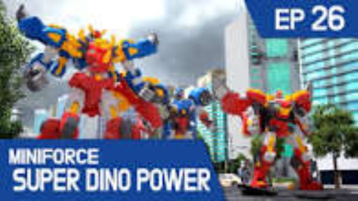[English dub.] MiniForce Super Dino Power EP26 – MiniForce Faces the Largest Threat Ever: A Giant Po