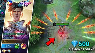 THANKYOU MOONTON FOR THIS NEW GUSION SKIN (500 DIAMONDS ONLY?) | MLBB | Lian TV