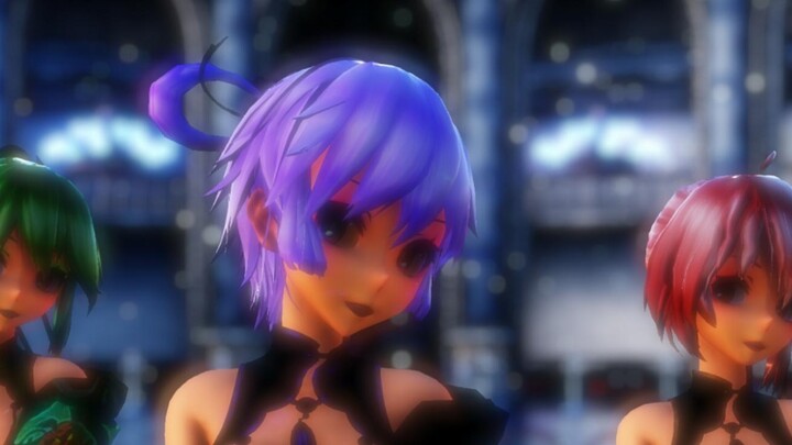 【MMD|Yukari|Emphasized Teto|neru|gumi】Marionette-Marionette