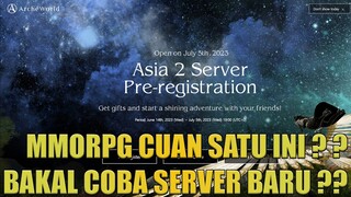 Arche World MMORPG NFT/P2E buka server asia 2 , bakal coba cari cuan di sana ?
