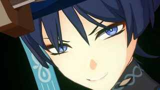 Feng San was used to recreate Hei San's classic smile. San chefs will definitely not be able to resi