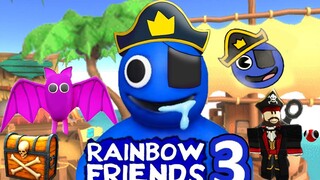 🏝️🏴☠️ RAINBOW FRIENDS CHAPTER 3! ILHA DO AZUL BABÃO PIRATA!  ATUALIZAÇÃO E VAZAMENTOS! CAPITULO 3