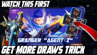 HOW TO GET 180 TICKETS IN AGENT Z NEW EVENT MOBILE LEGENDS BANG BANG (PART 2)