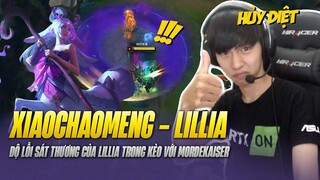 XIAOCHAOMENG THỂ HIỆN ĐỘ LỖI SÁT THƯƠNG CỦA LILLIA TRONG KÈO ĐẤU VỚI MORDEKAISER