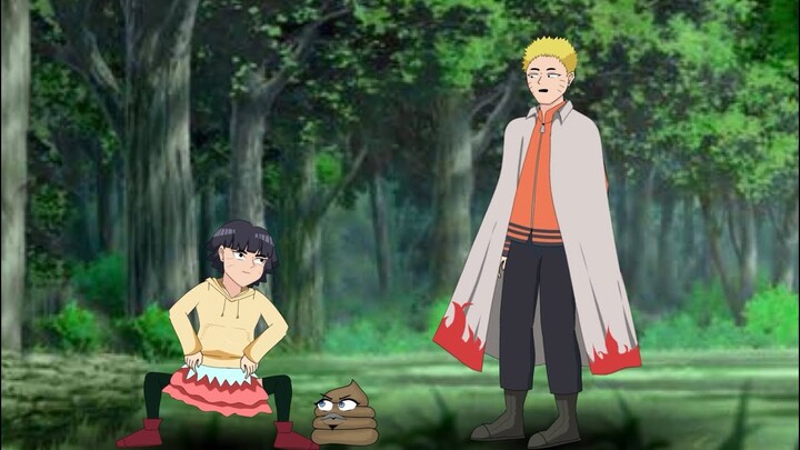 Naruto curiga himawari dan kawaki ke hotel