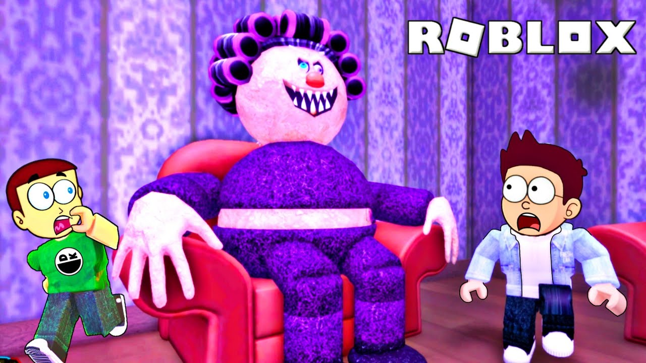 VIREI A GRANNY NO MUNDO DO ROBLOX HORROR TYCOON -  #roblox