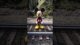 Mickey Mouse meets Thomas The Train Engine #shorts