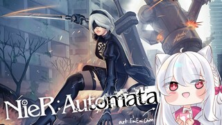 🐇 Anime Girl Go Slash Slash (Nier: Automata) 【Vtuber Indonesia】