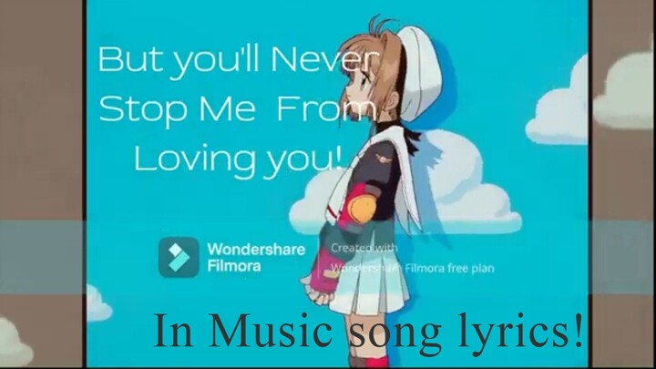 You never stop me from loving you (stalking you) Sonia Evans lyrics