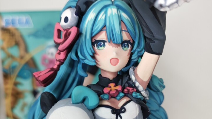 دمية هايتاكو ميغومي هاتسونه بتصميم شعبي صيني من سيغا مع إعادة طلاء