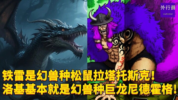 Iron Thunder is the phantom beast squirrel Ratatoskr! Loki is basically the phantom beast dragon Nid