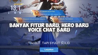 BANYAK FITUR BARU VOICE CHATNYA KOCAK WKWK, SKIN EPIC GRATIS, HERO BARU DYADIA - HONOR OF KINGS