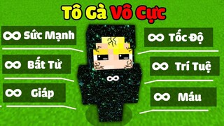 Nếu Tô Gà Sở Hữu Sức Mạnh Vô Cực ∞ Trong Minecraft Khiến Sinh Tố Sợ Hãi