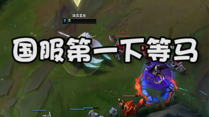 The first inferior horse in the national server