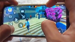 REALME NARZO 20 PRO FREE FIRE GAMEPLAY TEST 4 FINGER CLAW HANDCAM M1887 ONETAP HEADSHOT 90HZ DISPLAY