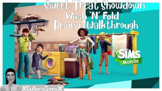 The Sims Mobile -  Wash 'n Fold Sweet Treat LAUNDRY Event! | XCultureSimsX