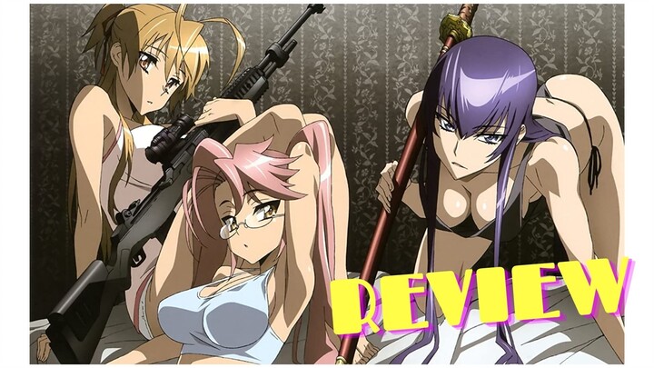 [Review] เมะแนวซอมบี้ Highschool of The Dead ฉากเซอร์วิสเยอะมากก