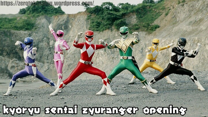 kyoryu sentai zyuranger opening