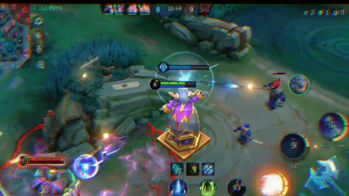 nggk di kasih lari wkwk