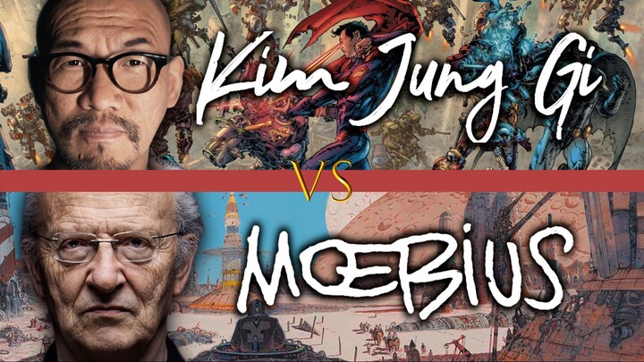 Kim Jung Gi vs Moebius | The Ultimate Drawing Gods (Eng Subs)