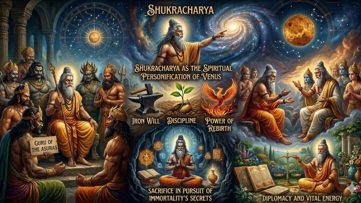 Shukracharya: The Path of Self-Knowledge and the Magic of Immortality of the Teacher of Asuras