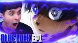 "THIS SHOW IS GONNA BE FIRE" Blue Lock Episode 1 REACTION!
