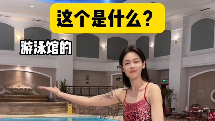 What are all these in the swimming pool?