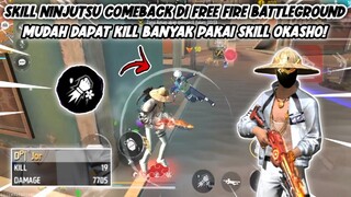 GAMEPLAY SOLO VS SQUAD PAKAI SKILL NINJUTSU ANDALAN! MUSUH AUTO TERPENTAL