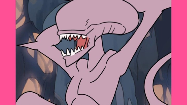 Aliens can be this sweet too?! [Stick Sweet Girl Dance]