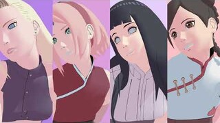 POP SRARS【NARUTO MMD】HINATA*SAKURA*INO*TENTEN*BORUTO*HIMAWARI*INOJIN*SARADA