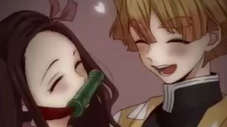 Nezuko and zenitsu :D