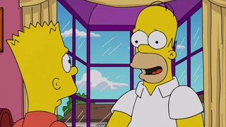 Simpsons dad spends 10,000 yuan in tips, and walks to the end of his family [The Simpsons 35-17]