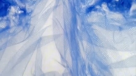 Dùng một chiếc bàn là để ủi ra bức chân dung đầy thần thái trên vải voan mỏng