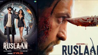 Ruslaan 2024 Full Action Romantic Thilar Movie Hindi ||Aayush Sharma, Sushrii Shreya Mishraa