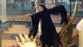 【肖战】230718 玉骨遥花絮黑衣时影打戏花絮