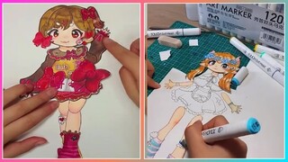 Sức hút  từ Búp bê giấy hoạt hình ❤️Làm Búp Bê Giấy Siêu cute | Yani Art