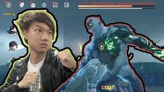 TenTen Try fighting a HARD MONKEY boss in Wuthering waves.. D4 Feilian Beringal attempt