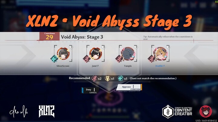 「Tower of Fantasy」XLNZ: Void Abyss Stage 3